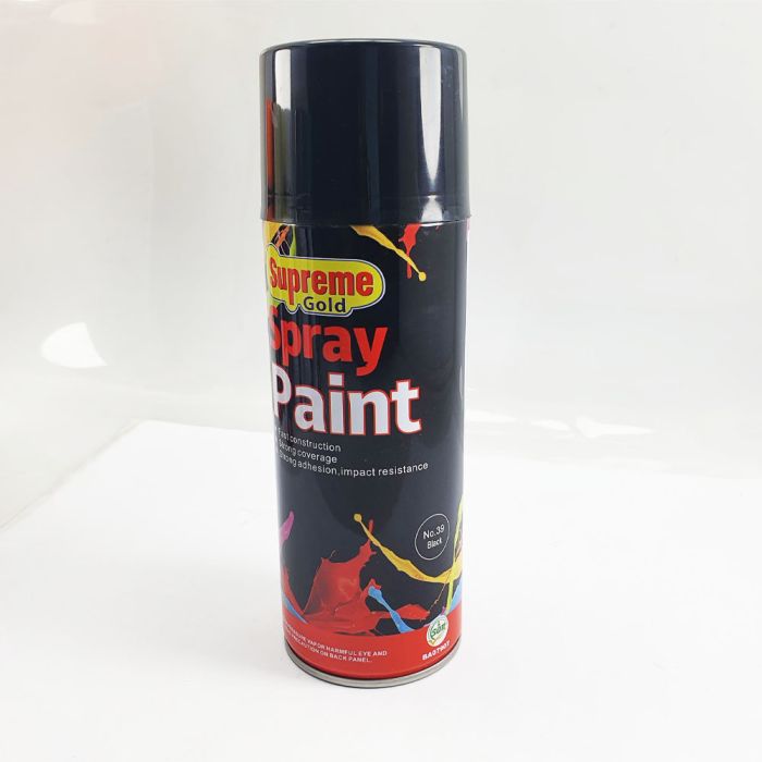 Supreme Gold Spray Paint (Black) - NO39