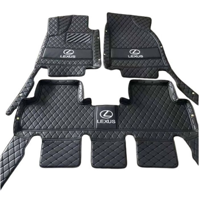 Waterproof PU Leather Luxury Footmat (Logo) - LE509