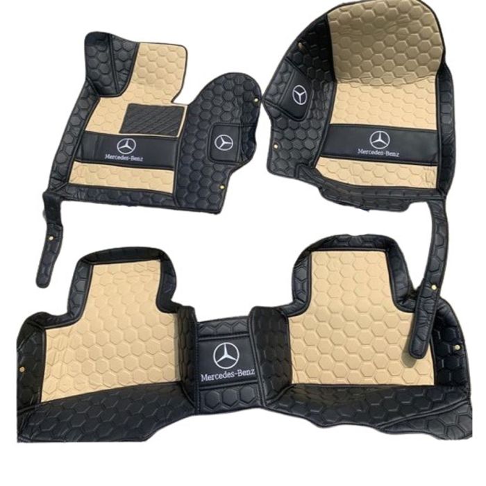Waterproof PU Leather Luxury Footmat (Logo) - BE345