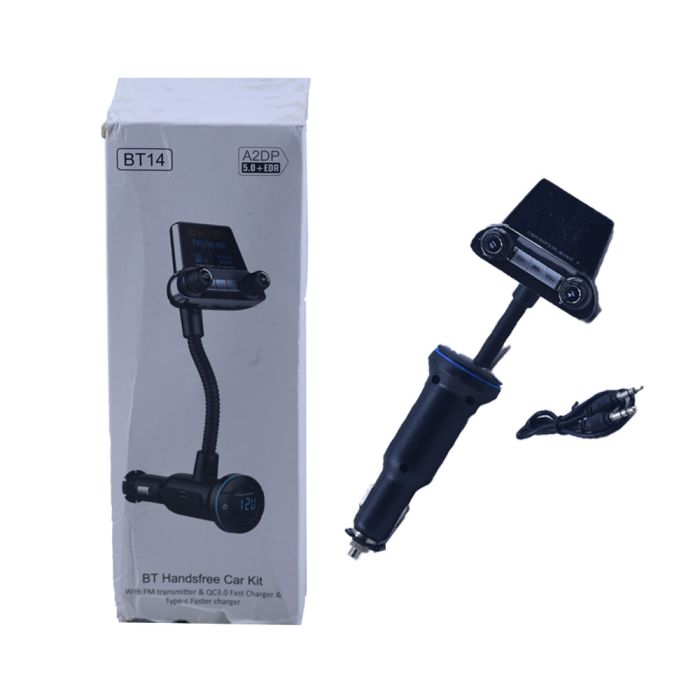 Bluetooth Handsfree Fm Transmitter With Fast Charger - WL035