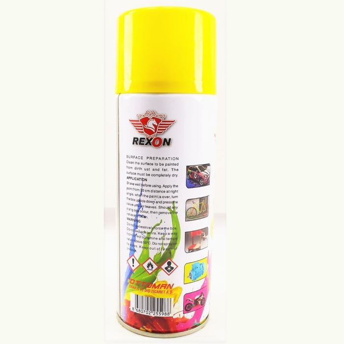 Spray Paint Yellow Aerosol Peinture 400ml - A408
